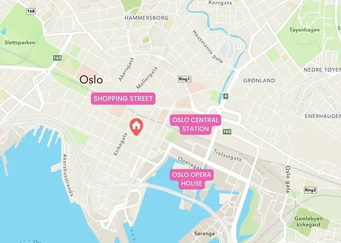 Dinbnb L Tollbugata Retreat L Rooftop L Smart-tv L 6 Guests * Oslo