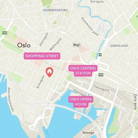 Dinbnb L Tollbugata Retreat L Rooftop L Smart-tv L 6 Guests * Όσλο