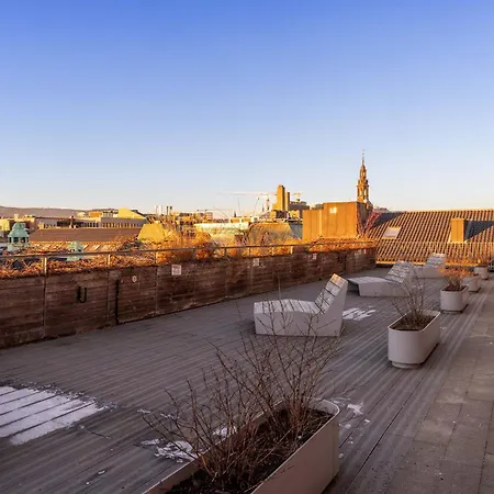 Dinbnb L Tollbugata Retreat L Rooftop L Smart-tv L 6 Guests דירה