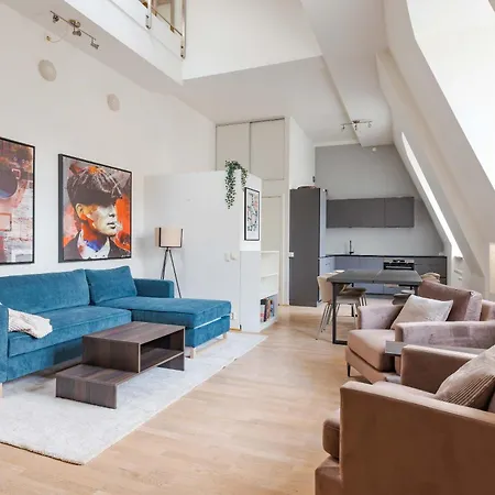 דירה Dinbnb L Tollbugata Retreat L Rooftop L Smart-tv L 6 Guests